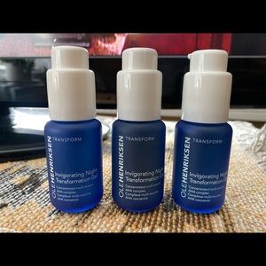 3 - 1oz bottles of Ole Henriksen Invigorating Night Transformation Gel